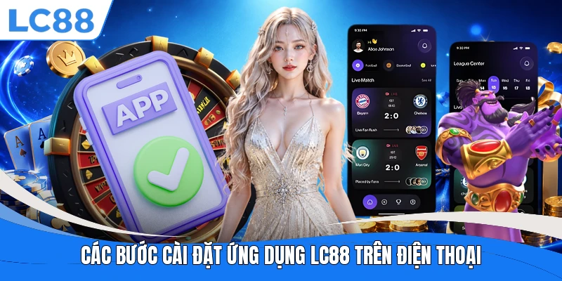 Các bước cài đặt ứng dụng LC88 trên điện thoại