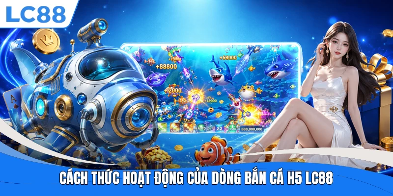 Cách thức hoạt động của dòng Bắn Cá H5 LC88